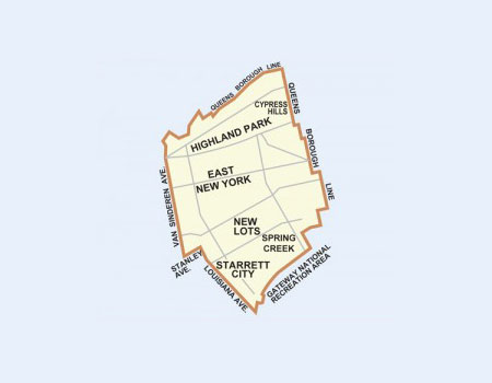 Community Board 5 District Map